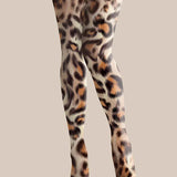 Rimtautas | Pėdkelnės su Mistiniu Leopardo Raštu Plonos
