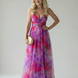 Kamilė | Minkšta Wrap Maxi Suknelė