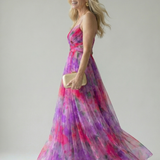 Kamilė | Minkšta Wrap Maxi Suknelė