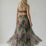 Kamilė | Minkšta Wrap Maxi Suknelė