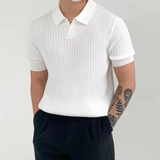 Radvilas | Elegantiški ryžiuoti polo marškinėliai