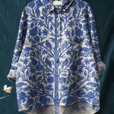 Loreta | Elegantiški laisvo stiliaus marškiniai