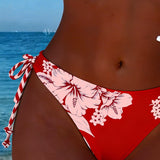 Paprastas Seksualus Bikinis su Halter Iškirpte
