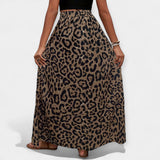 Emilija | Midi sijonas su leopardo raštu