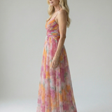 Kamilė | Minkšta Wrap Maxi Suknelė