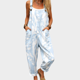 Virginija | Patogios Oversized Kelnės su Spauda