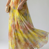 Kamilė | Minkšta Wrap Maxi Suknelė