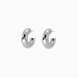 Liudvika | Chunky Hoops Auskarai, Stambūs ir Stilingi, Padengti 14K Auksu ir Atsparūs Vandeniui