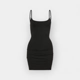 Deimantė | Minimalistinė skulptūrinė suknelė