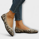 Saulenė | Batai su leopardo raštu