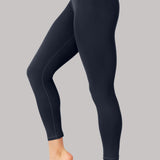 Gina | Legginsai su aukštu liemeniu 7/8 "All Day" – Nakties juoda