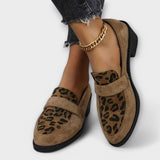 Lucija | Elegantiškas moteriškų batų komplektas su leopardo raštu