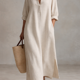 Diana | Balta midi suknelė Nomad Discreta